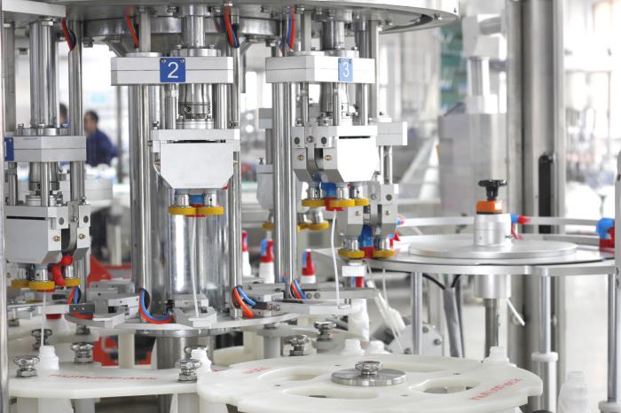 Packing line for Marykay cosmetics